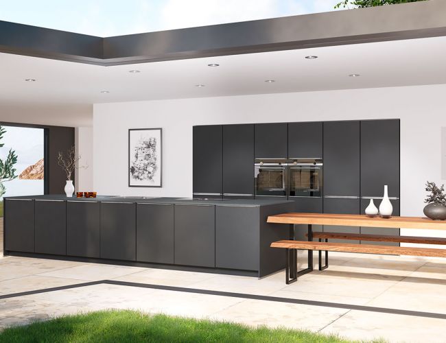 Küche mit Kochinsel